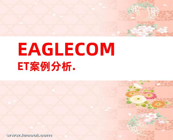 EAGLECOMET案例分析.