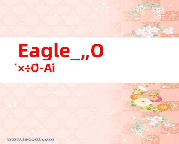 Eagle_„Ó×÷Ô­Àí