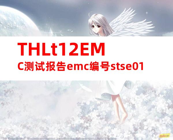 THLt12EMC测试报告emc编号stse01