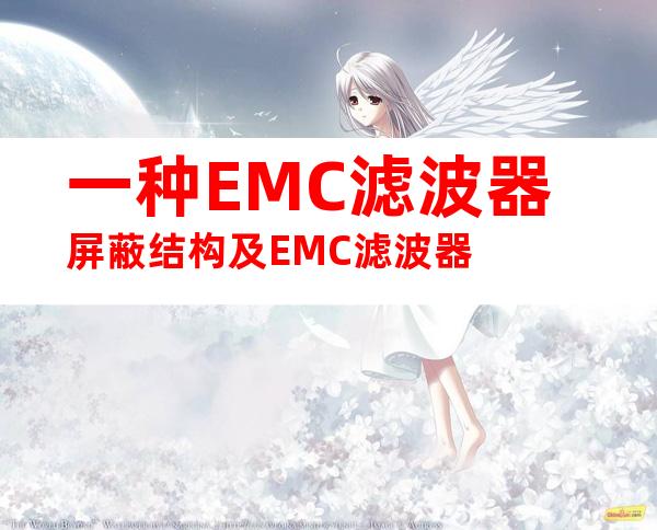 一种EMC滤波器屏蔽结构及EMC滤波器