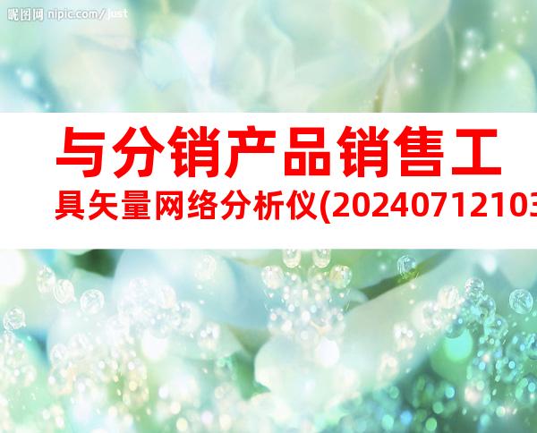与分销产品销售工具矢量网络分析仪(20240712103017)