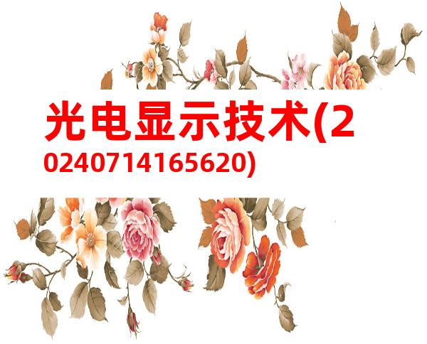 光电显示技术(20240714165620)