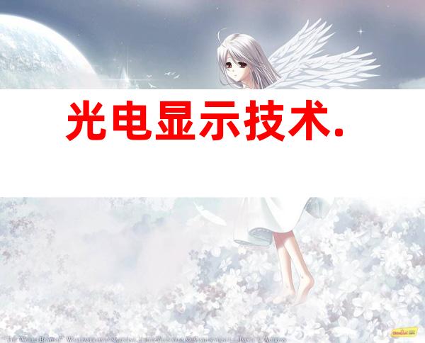 光电显示技术.