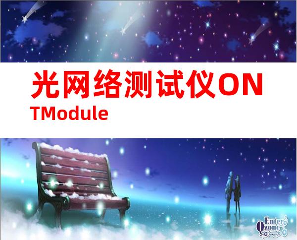 光网络测试仪ONTModule