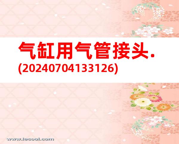 气缸用气管接头.(20240704133126)