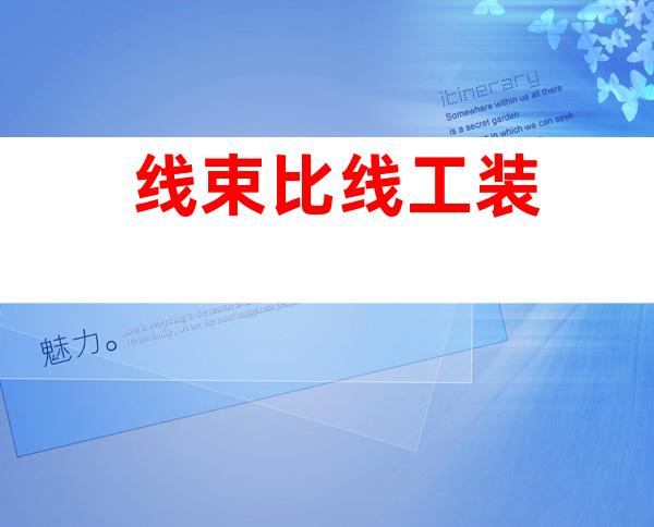 线束比线工装