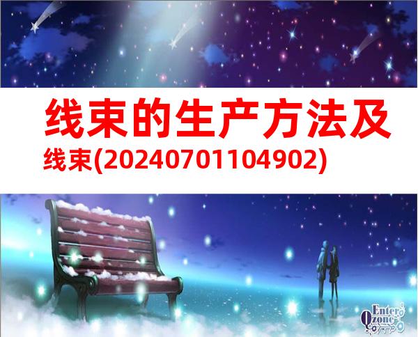 线束的生产方法及线束(20240701104902)