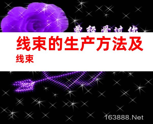 线束的生产方法及线束