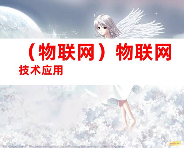（物联网）物联网技术应用