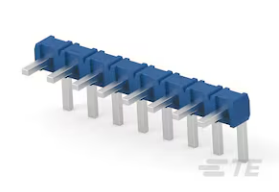 TE .50 连接器 5-6447225-5产品图纸