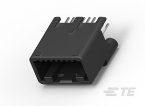 TE .64（025）连接器 1565476-2产品图纸