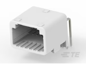 TE .64（025）连接器 1-1318772-6产品图纸