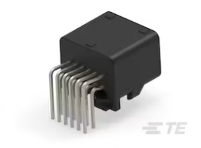 TE .64（025）连接器 2-1318772-1产品图纸