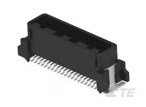 TE .64（025）连接器 1747642-1产品图纸