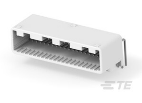 TE .64（025）连接器 1318384-1产品图纸