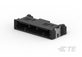 TE .50 连接器 2013029-4产品图纸