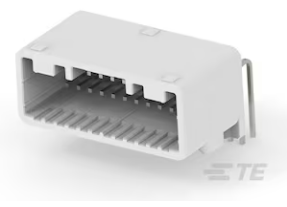 TE .64（025）连接器 3-1318853-5产品图纸