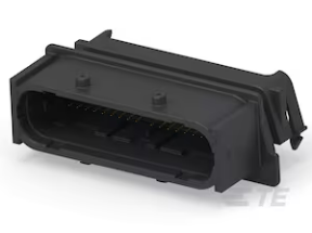 TE .50 连接器 2294355-1产品图纸