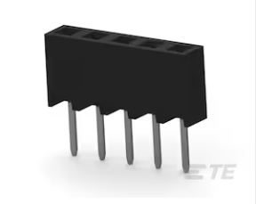 TE AMPMODU 2 mm连接器 2MM-R-S05-VT-01-H-TBP产品图纸