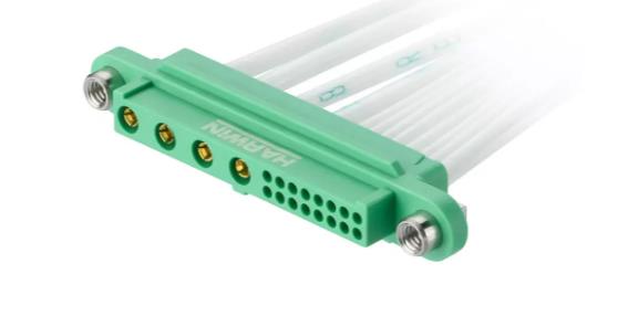 Harwin Gecko G125 系列 G125-22496F2-04-16-00产品图纸
