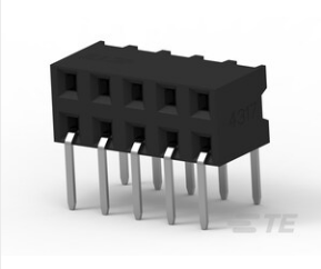 TE AMPMODU 2 mm连接器 2MM-R-D05-HT-02-F-TB产品图纸