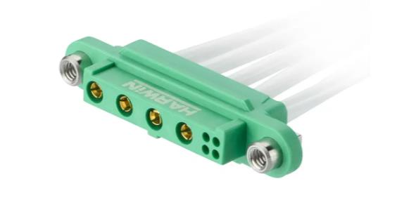Harwin Gecko G125 系列 G125-22496F2-04-04-00产品图纸