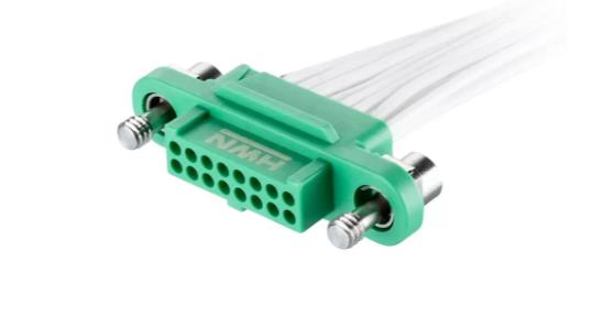 Harwin Gecko G125 系列 G125-FC11605F1-0450L产品图纸