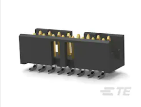 TE AMPMODU 2 mm连接器 2MM-HSD-D09-VS-00-H-TBP产品图纸