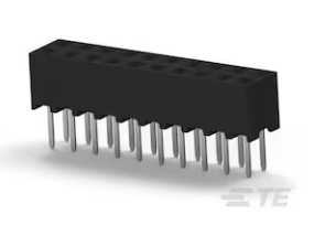 TE AMPMODU 2 mm连接器 2MM-R-D23-VT-03-M-TB产品图纸