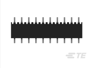 TE AMPMODU 2 mm连接器 2MM-R-S18-HS-00-H-TR产品图纸