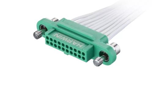 Harwin Gecko G125 系列 G125-FC12005F1-0450L产品图纸