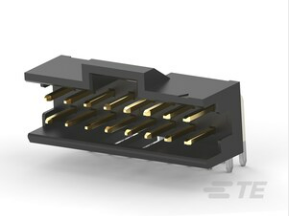 TE AMPMODU 2 mm连接器 2MM-HSP-D07-VT-01-H-TBP产品图纸