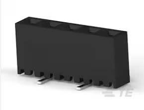 TE AMPMODU 2 mm连接器 2MM-R-S05-VS-00-F-TRP产品图纸