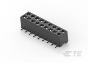 TE AMPMODU 2 mm连接器 2MM-R-D09-VS-00-H-TRP产品图纸