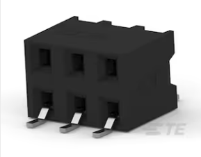 TE AMPMODU 2 mm连接器 2MM-R-D03-HS-00-T-TR产品图纸