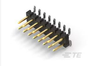 TE AMPMODU 2 mm连接器 2MM-HB-D09-VS-00-F-TRP产品图纸