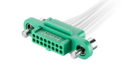 Harwin Gecko G125 系列 G125-FC11605F1-0400F1产品图纸