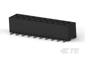 TE AMPMODU 2 mm连接器 2MM-R-D19-VS-00-T-TBP产品图纸