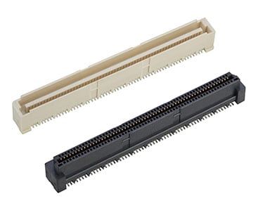 Amphenol 0.80毫米板对板85欧姆 – G832MB系列 G832MB010401222HR产品图纸