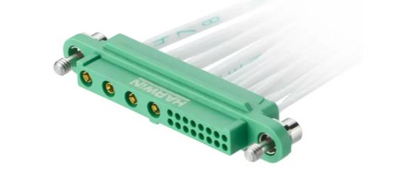 Harwin Gecko G125 系列 G125-22496F1-04-16-00产品图纸