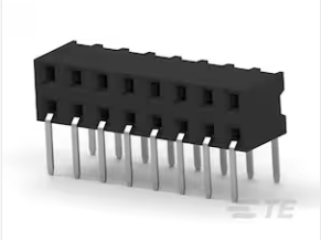 TE AMPMODU 2 mm连接器 2MM-R-D08-HT-02-F-TB产品图纸