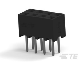 TE AMPMODU 2 mm连接器 2MM-R-D04-VT-01-T-TBP产品图纸