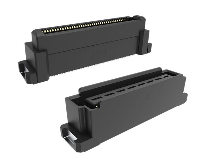 Amphenol BergStak HS™ 0.50毫米平行扣卡连接器 10163419-0843002LF产品图纸