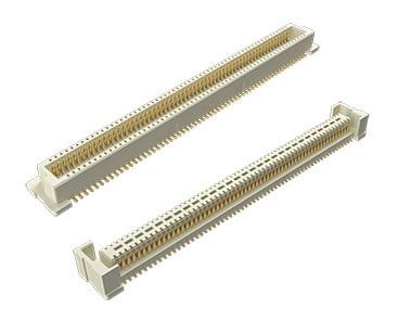 Amphenol BergStak HS™ 0.80毫米板对板连接器 10147613-121406LF产品图纸
