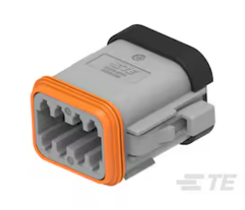 TE DT系列 DT06-08SA-E003产品图纸