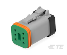 TE DT系列 DT06-6S-C017产品图纸