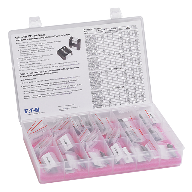  EXLA1V-KIT 电感器套件专为高电流、高可靠性应用而设计，符合汽车级（AEC-Q）标准，确保在苛刻环境下的稳定性与长时间使用。