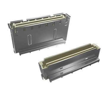 Amphenol BergStak® 0.80 毫米屏蔽板对板连接器 10147212-644406LF产品图纸