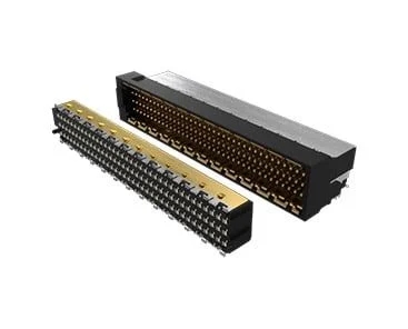 Amphenol BergStak®安全连接器 10160595-1481001LF产品图纸